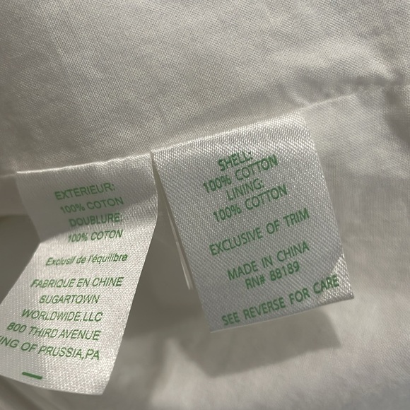 Lilly Pulitzer Annabelle Top in Resort White (Size 0) - Picture 8 of 9